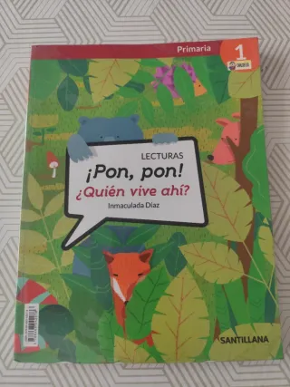 LECTURAS ¡PON, PON! ¿QUIÉN VIVE AHÍ? 1° PRIMARIA