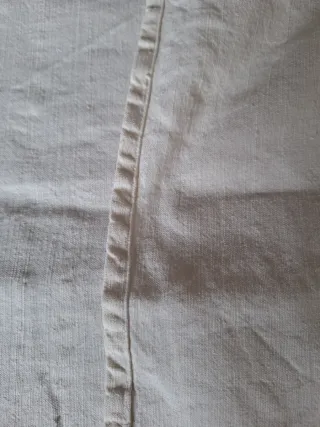 Lenzuolo in tela antica