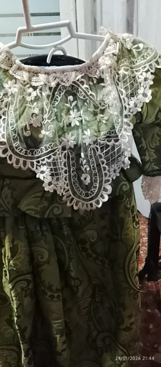 Traje de Fallera Verde