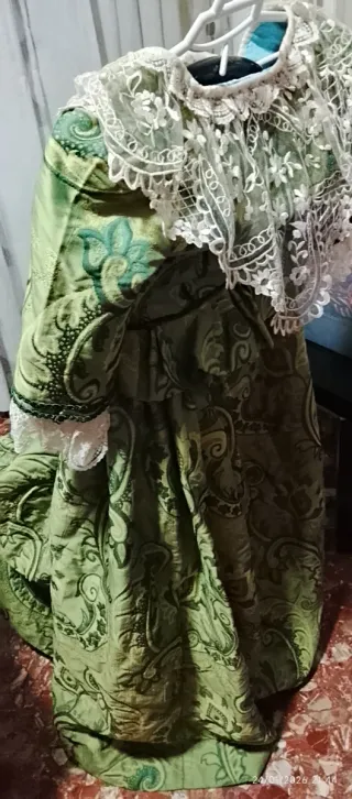Traje de Fallera Verde