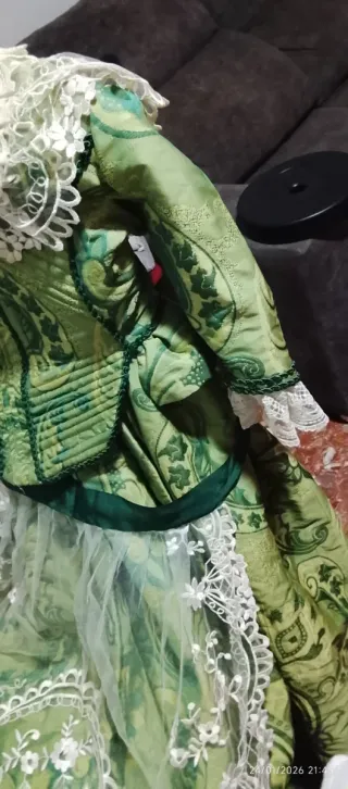 Traje de Fallera Verde