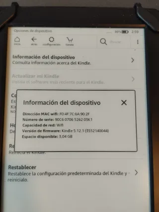 Kindle Paperwhite 7ª Gen (2015)