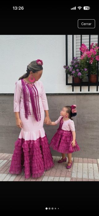 Vestido Flamenca Mamá e Hija