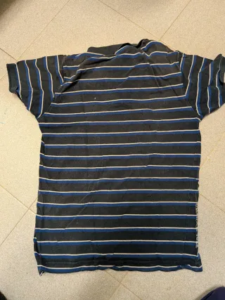 Polo Real Sociedad Rayas Azul/Blanco