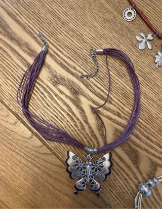 Set collane caucciù bigiotteria