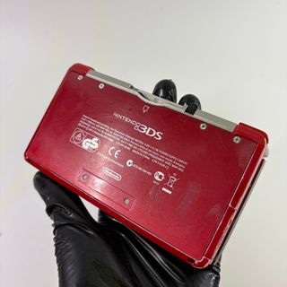 Nintendo 3DS Rosso con accessori