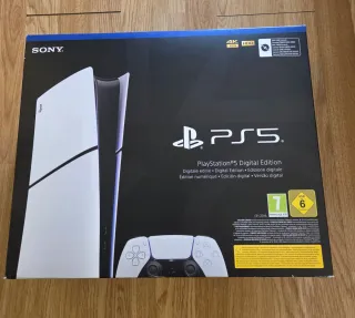 PS5 Digital 1TB, 2 mandos y soporte vertical