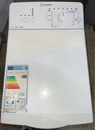 Lavadora Carga superior Indesit