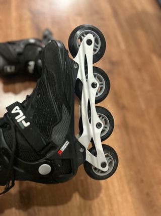 Patines en línea Fila negros