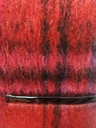 Vestito tartan Tara Jarmon rosso e nero taglia M