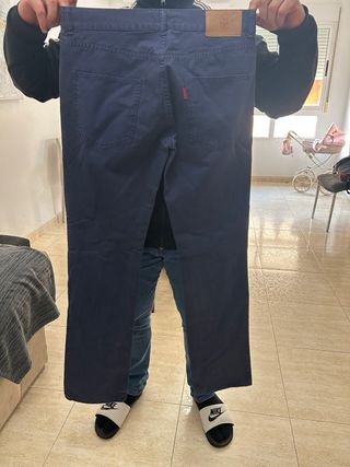 Pantalones Carolina Herrera Azul Hombre