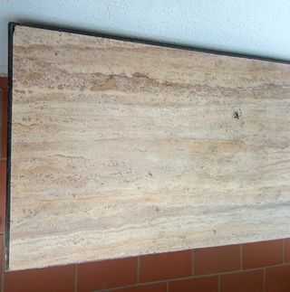 Mesa Centro Mármol y Madera
