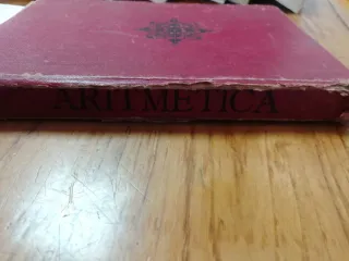 Aritmética libro antiguo 1918