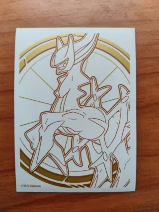 Fundas Cartas Pokémon Arceus + Mini Lata