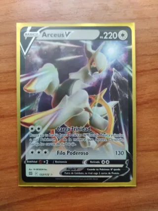 Fundas Cartas Pokémon Arceus + Mini Lata