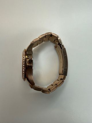 Reloj Fossil Oro rosa con brillantes