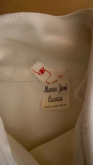 Traje esgrima mujer + protector pecho