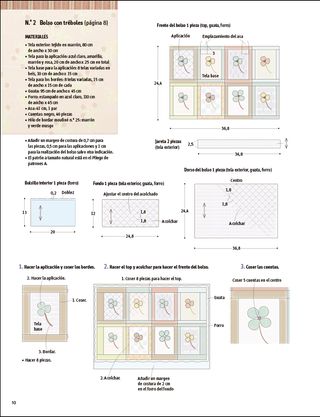 Patchwork japonés con diseños actuales