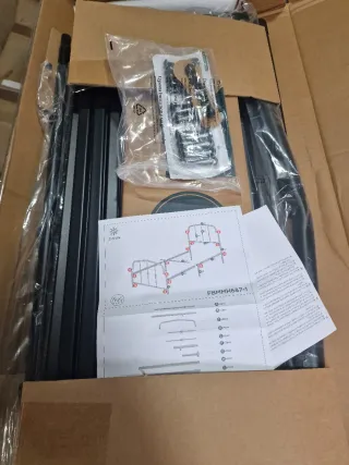 Cama Zinus 90x190 con cabecero metálico