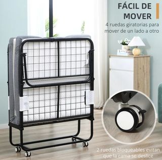 Cama plegable 200x90cm