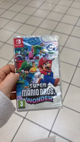 Super Mario Bros wonder. Switch Sin precinto