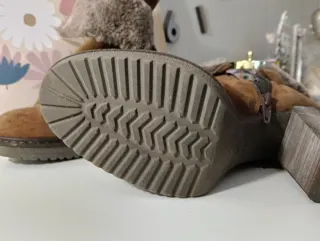 Botines ante marrones talla 37