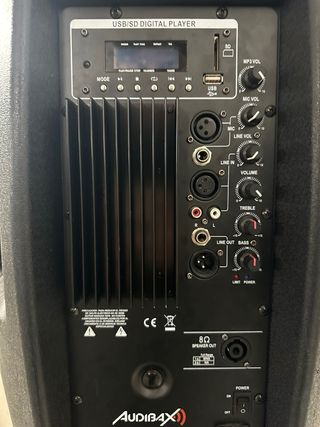 Altavoces autoamplificados Audibax 215