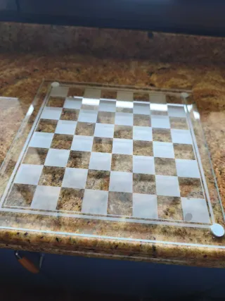 Set di scacchi in cristallo