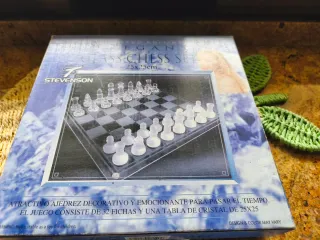 Set di scacchi in cristallo