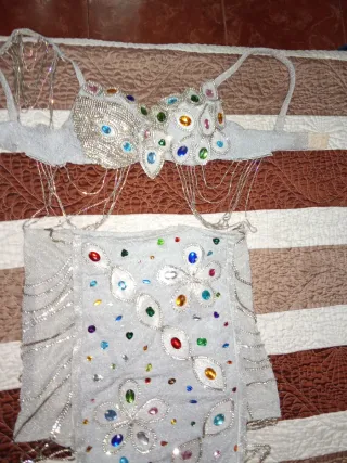 Conjunto para boda de  2 piezas de piedras