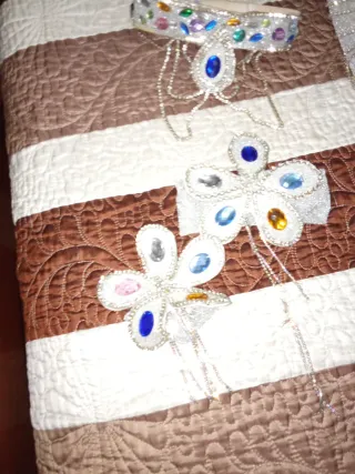 Conjunto para boda de  2 piezas de piedras
