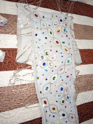 Conjunto para boda de  2 piezas de piedras