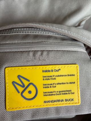 Bolsa bandolera Mandarina Duck beige
