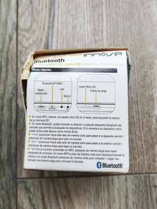 Altavoz Bluetooth Innova Mini Negro
