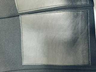 Vestito Tara Jarmon nero con ecopelle