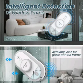 AlfaBot X8 Robot Lavavetri Elettrico per Finestre