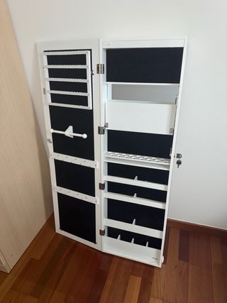 Espejo Joyero Blanco