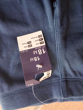 Quechua Pantaloncini Blu 18M