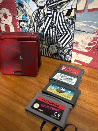Lote Game Boy Advance SP Groudon + Juegos