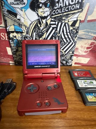 Lote Game Boy Advance SP Groudon + Juegos