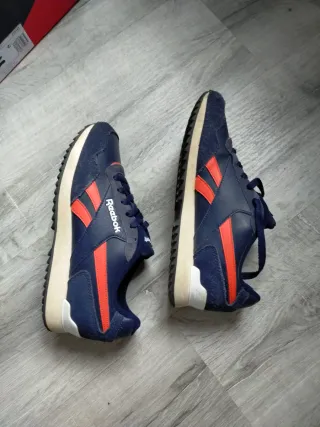 Deportivas Reebok Azul y Naranja