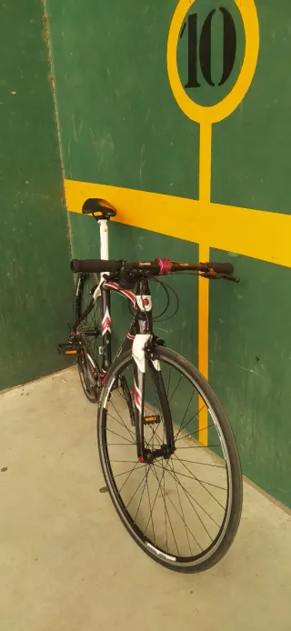 Bicicleta urbana de carbono