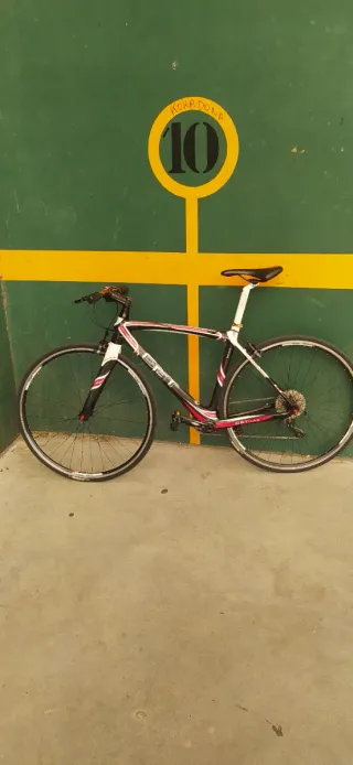 Bicicleta urbana de carbono