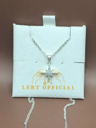 Collar Plata 925 Estrella 8 Puntas