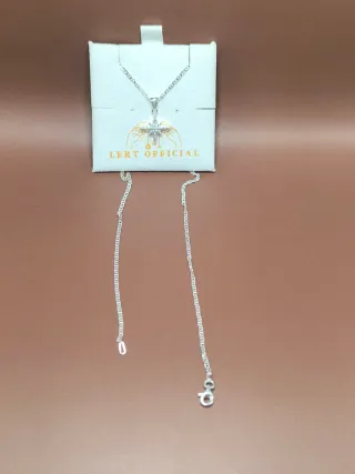 Collar Plata 925 Estrella 8 Puntas