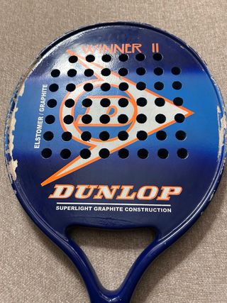 Raquetas de pádel Dunlop y Boomerang