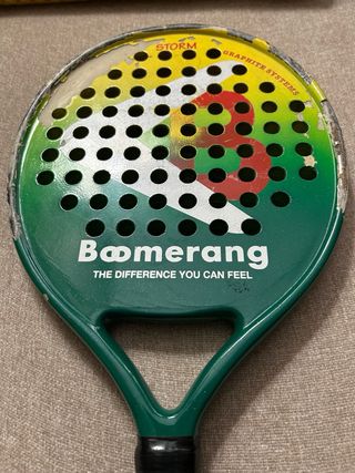 Raquetas de pádel Dunlop y Boomerang