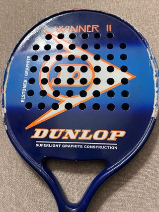 Raquetas de pádel Dunlop y Boomerang