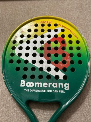 Raquetas de pádel Dunlop y Boomerang