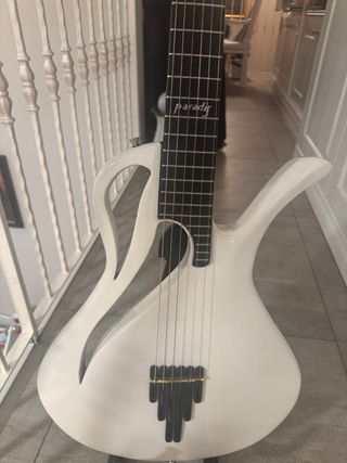 Chitarra Pino Daniele Copia Paradise Bianca